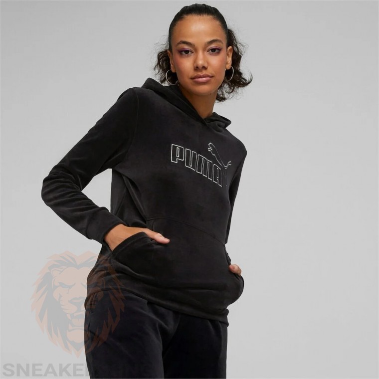 Спортивний костюм жіночий Puma essentials tracksuit velur 